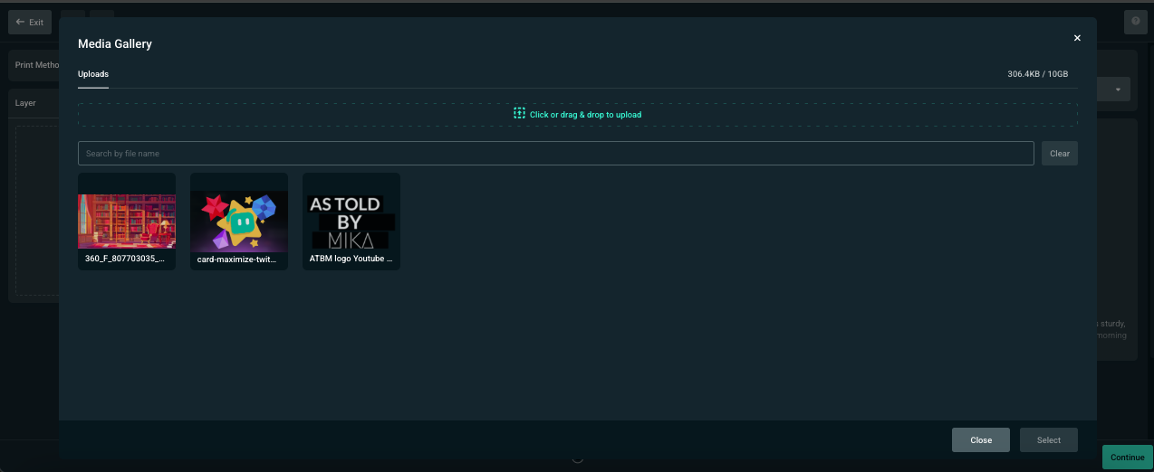 streamlabs media upload for merch